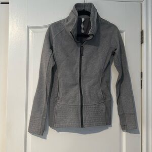 Lululemon Gray Zip Hoodie